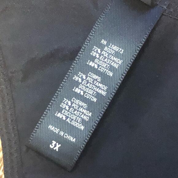 Skims Black Onyx T-String Thong Panties Size 3X - Picture 8 of 10